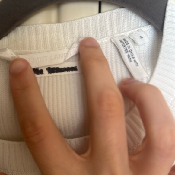 Helmut Lang Zip Front Blouse - Picture 7 of 8